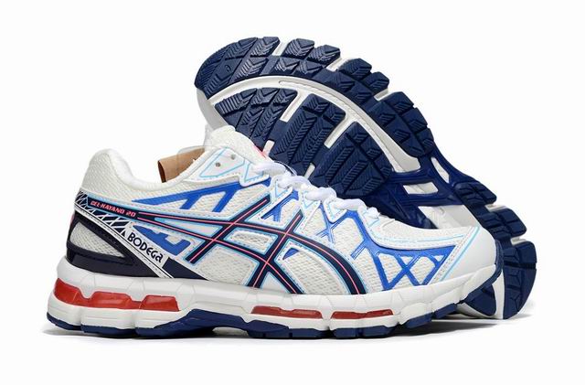 (image for) Asics Bodega x Gel-Kayano 20 Men's Women's Running Shoes White Blue Red-8